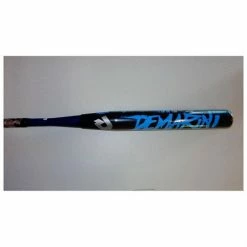 New DeMarini F7 Doublewall SF715 Slowpitch Softball Bat 2 5/8" Black/Blue