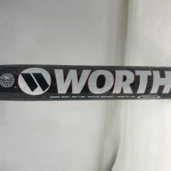 New Other Worth 3DXE 34/27 Slowpitch Softball Bat Black/Red Extra End Load