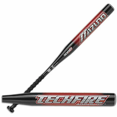 New Mizuno TechFire 340118 Fastpitch Softball Bat Red/Black 2 New Mizuno TechFire 340118 Fastpitch Softball Bat Red/Black