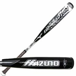 Baseball Bats New Mizuno Generation 340252 BBCOR Baseball Bat 2 5/8" Black/White 2015