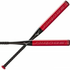 USSSA 1.15 BPF Stamp New Mizuno 340275 Mirage Red/Black Fastpitch Softball Bat