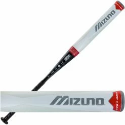 New Mizuno 340286 32/22 Whiteout White/Black Fastpitch Softball Bat