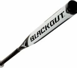 New Mizuno Blackout 340291 Slowpitch Softball Bat Gray/Black 2 1/4" Barrel