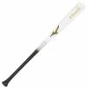 Baseball Bats New Mizuno Elite MZE271 Bamboo Elite Baseball Wood Bat 340462 Wht/Yllw