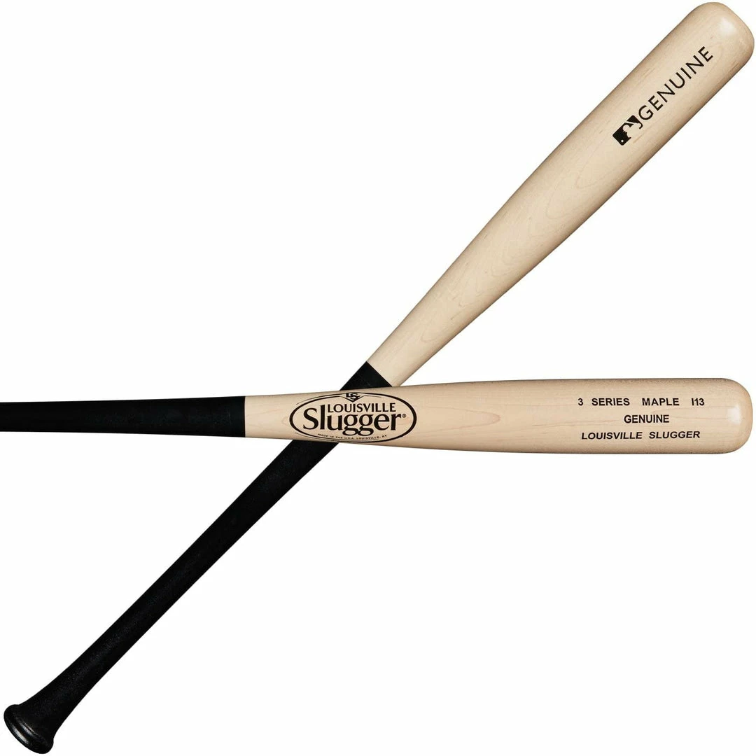 New Louisville Slugger Genuine Series 3 Maple I13 Baseball Bat 33Inch Blk/Ntrl Baseball Bats 1 New Louisville Slugger Genuine Series 3 Maple I13 Baseball Bat 33Inch Blk/Ntrl Baseball Bats