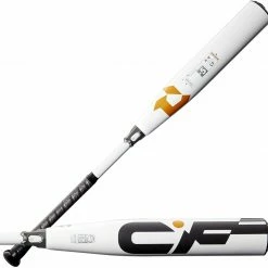 Baseball Bats New DeMarini 2022 CF USSSA Youth Baseball Bat -5 2 Piece Composite Wht/Brn