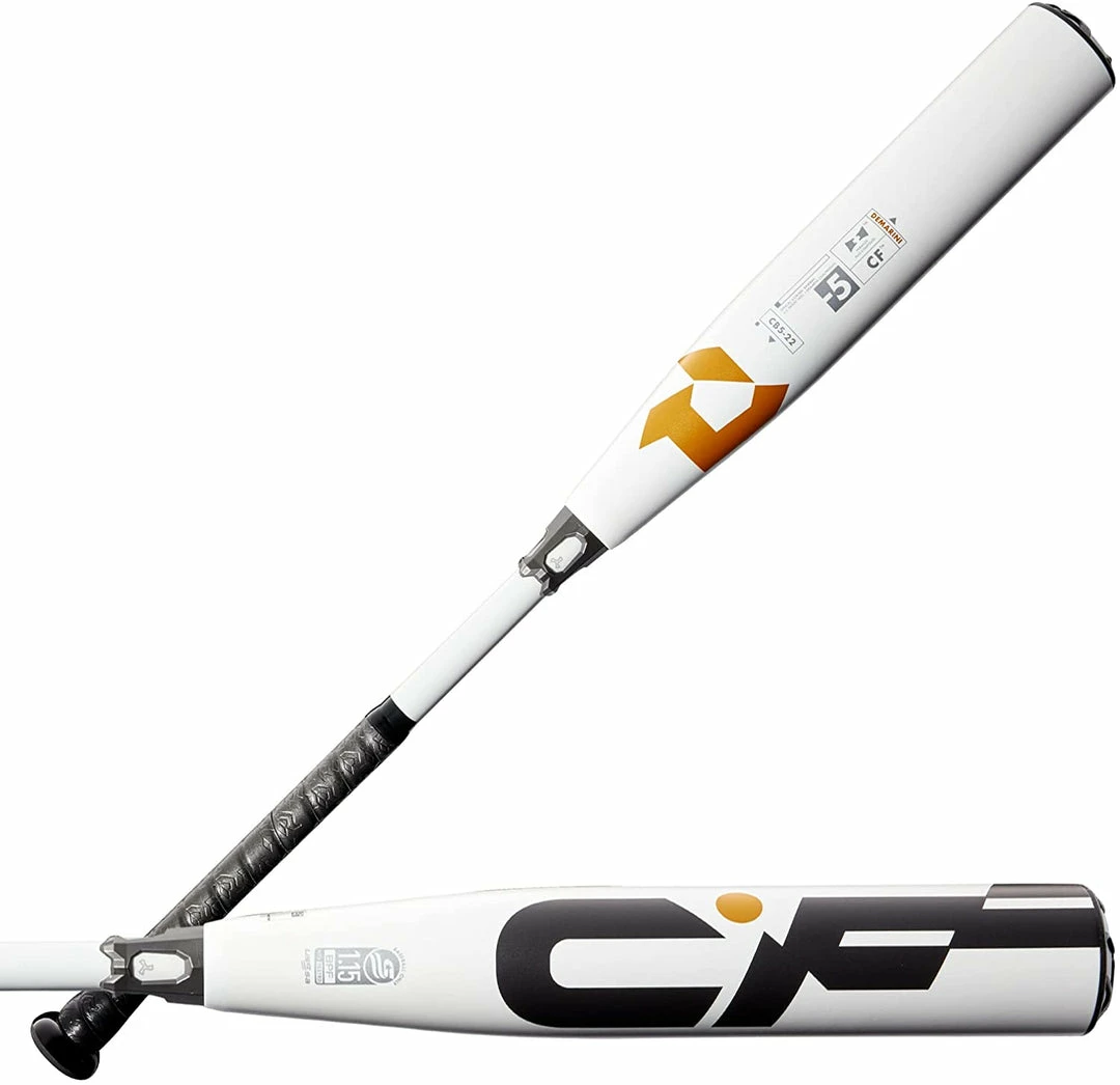 Baseball Bats New DeMarini 2022 CF USSSA Youth Baseball Bat -5 2 Piece Composite Wht/Brn 1 Baseball Bats New DeMarini 2022 CF USSSA Youth Baseball Bat -5 2 Piece Composite Wht/Brn