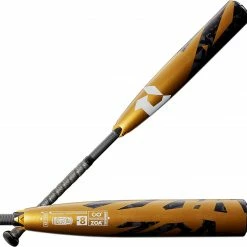 Baseball Bats New DeMarini 2022 Zoa USSSA Youth Baseball Bat 2 3/4" Barrel Gold/Black