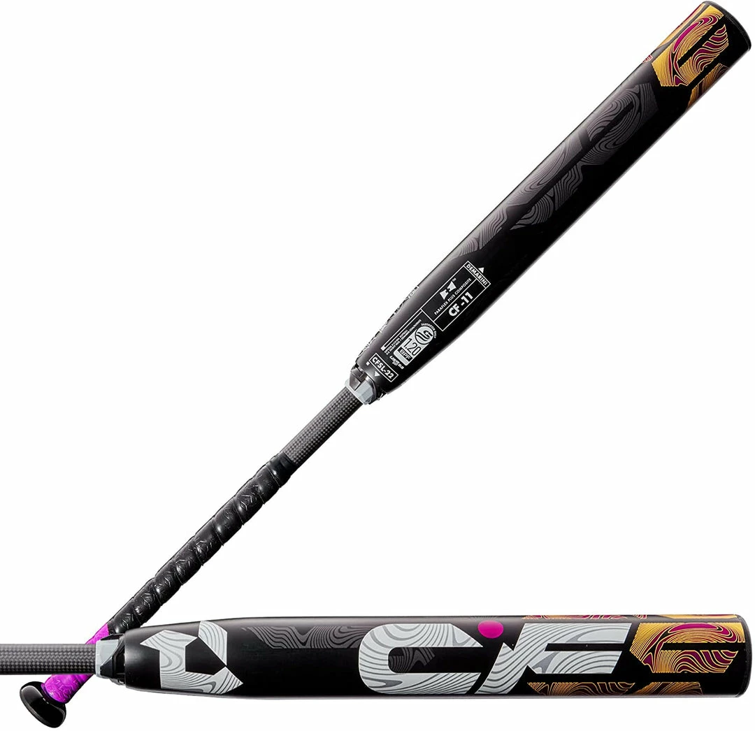 Softball Bats New DeMarini 2022 CF Fastpitch Softball Bat Series Composite Black/Purple 1 Softball Bats New DeMarini 2022 CF Fastpitch Softball Bat Series Composite Black/Purple