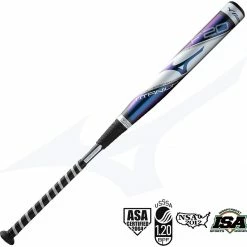 Shop By Certification New Mizuno F20-Titanium Fastpitch Softball Bat Black/Blue