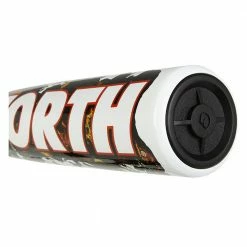 Baseball Bats New Worth Toxic ABPBC BBCOR/BESR Baseball Bat White/Gray/Orange Lithium
