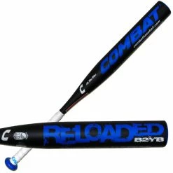 New Combat Reload B2YB B2YB2 Little League Baseball Bat Black/Blue (-10) Baseball Bats