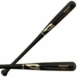 New B45 Wood Bat Pro Select B271 32/29 Yellow Birch Black/Gold