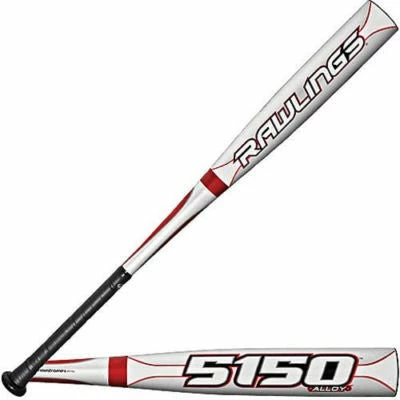 New Rawlings 5150 BB5150A BESR Baseball Bat 2 5/8 Silver/Red 2015 Model 1 New Rawlings 5150 BB5150A BESR Baseball Bat 2 5/8 Silver/Red 2015 Model