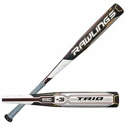 Baseball Bats New Rawlings EL Trio BBCOR Baseball Bat -3 2 5/8" Alloy