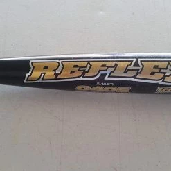 Baseball Bats New Easton Reflex BRX12 Senior League Baseball Bat Black (-5) 2 3/4"