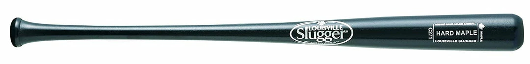 Baseball Bats New Louisville Slugger WBHM271-BK Hard Maple C271 Black Baseball Bat 1 Baseball Bats New Louisville Slugger WBHM271-BK Hard Maple C271 Black Baseball Bat