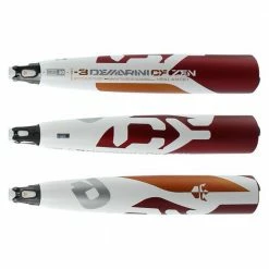 Baseball Bats New DeMarini CBC-18 CF Zen BBCOR Baseball Bat 2 5/8" 2018 White/Red Adult