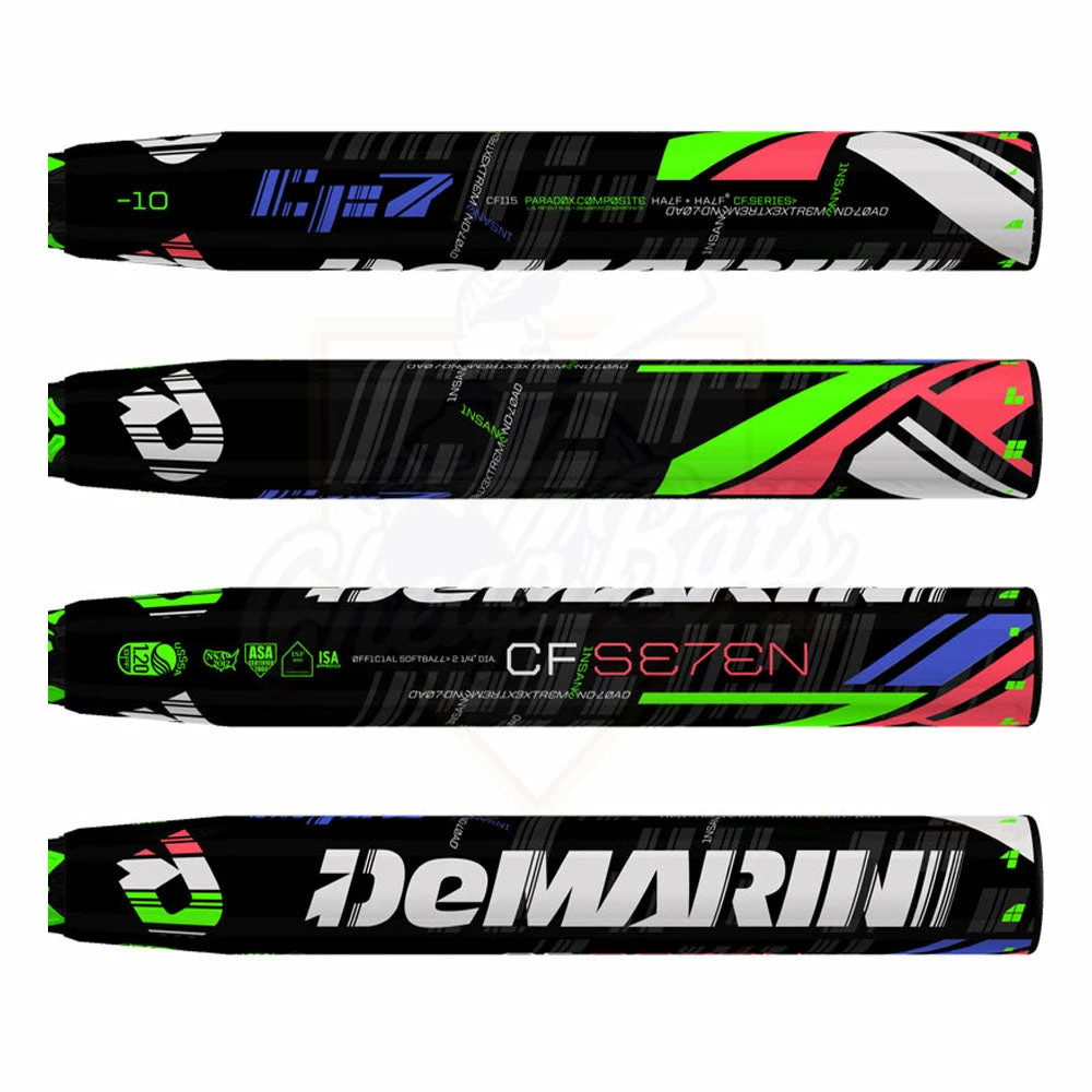 New DeMarini CF7 Insane CFI15 Fastpitch Softball Bat 2 1/4" Insane Shop By Certification 2 New DeMarini CF7 Insane CFI15 Fastpitch Softball Bat 2 1/4" Insane Shop By Certification