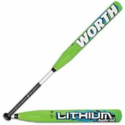 Louisville Slugger Worth Lithium Hybrid New In Wrapper FPLHYB Fastpitch Softball Bat!