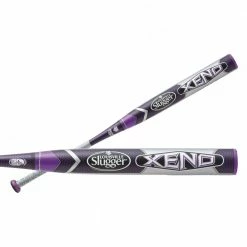 New Louisville Slugger Xeno FPXN14-R9 Fastpitch Softball Bat Gray/Purple