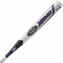Louisville Slugger New Louisville XENO FPXN151 Fastpitch Softball Bat 2 1/4" White/Purple Shop By Certification