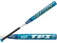 New Louisville Slugger Triton 3-X FPXT8 Fastpitch Softball Bat Blue/Silver