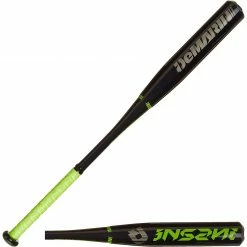 Baseball Bats New DeMarini Insane INL15 Little League Baseball Bat Gray/Green 2 1/4"