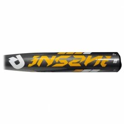Baseball Bats New DeMarini Insane INL16 Little League Baseball Bat Gray/Gold 2 1/4"