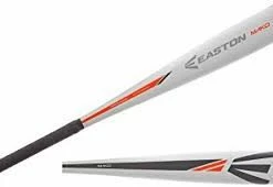New Easton Mako JBB15MKB Coach Pitch Baseball Bat 2 3/4" White/Orange/Blk Baseball Bats