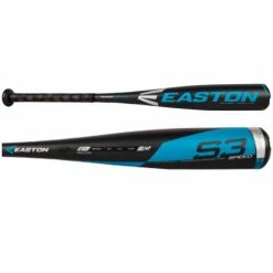 New Easton S3 JBB17S310 2 5/8" Coach Pitch Baseball Bat Black/Blue