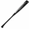 New Baden Axe Elite Hybrid L130G BBCOR Baseball Bat Black/Silv 2 5/8