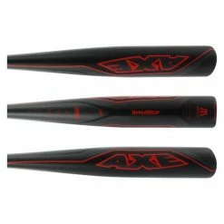New Axe L138F Hyperwhip Elite BBCOR Baseball Bat Black/Red 2017