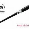 Baseball Bats New Marucci CU26 Black Chase Utley Pro Model Youth Wood Bat Baseball Bat