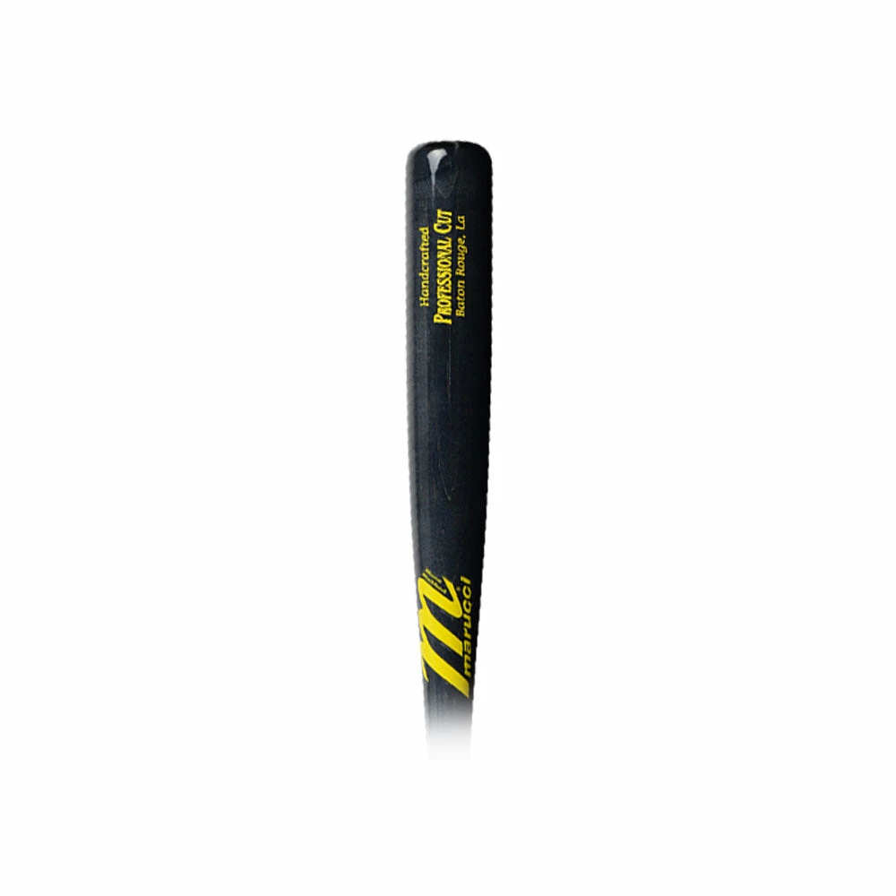 New Marucci Professional Cut 31" Pure Maple Black/Ylw Pro Cut Wood Baseball Bat 4 New Marucci Professional Cut 31" Pure Maple Black/Ylw Pro Cut Wood Baseball Bat