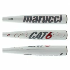 New Marucci Cat 6 MCBC614 BBCOR Baseball Bat 2 5/8" White/Red