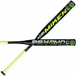 New Miken Psycho Isenhower Pearson MPSYU Slowpitch Softball Bat Black