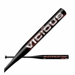 New Miken Vicious MC100CA Black Slowpitch Softball Bat Composite RARE ASA