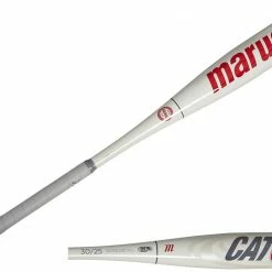 New Marucci Cat 6 MSBC68 Senior League Baseball Bat 2 5/8" White/Gray