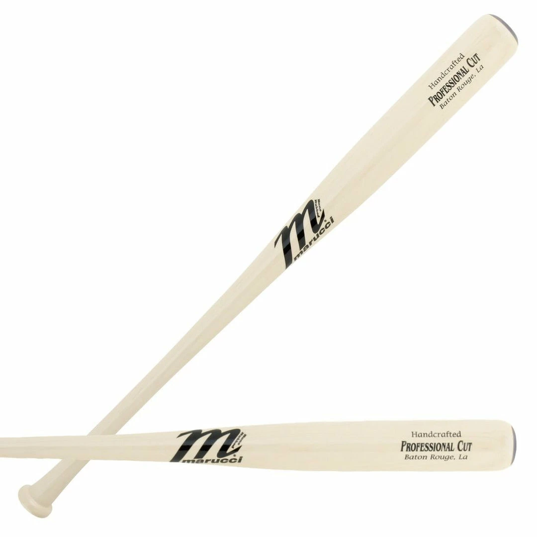 New Marucci Professional Cut 34" Pure Maple Natural Pro Cut Wood Baseball Bat 1 New Marucci Professional Cut 34" Pure Maple Natural Pro Cut Wood Baseball Bat