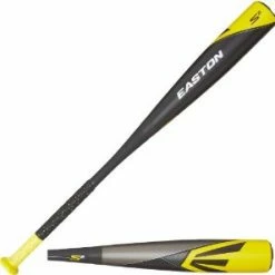 New Easton S2 SL14S210 Senior League Baseball Bat Black/Yellow 2 5/8"