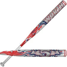 New Worth 454 Worth SB4JHA Jeff Hall Slowpitch Softball Bat White