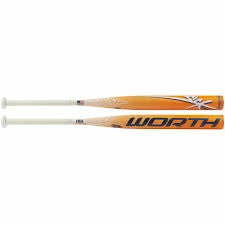 New Worth Sick 454 FPSICK Fastpitch Softball Bat Black/White/Orange 2 1/4"