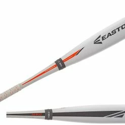 New Easton Mako SL15MK10B Senior League Baseball Bat 2 3/4" White/Orange (-10) Baseball Bats