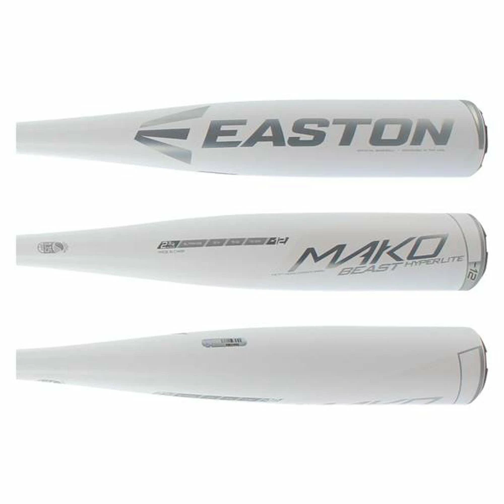 New Easton Mako Beast Hyperlite SL17MK12B Senior League Baseball Bat 2 3/4 Baseball Bats 2 New Easton Mako Beast Hyperlite SL17MK12B Senior League Baseball Bat 2 3/4 Baseball Bats