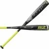 New Easton S2 SL17S210 2 5/8" Senior League Baseball Bat Black/Silver