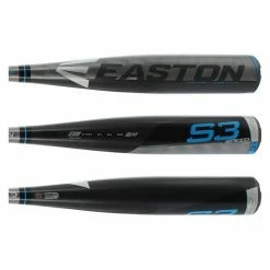 New Easton S3 SL17S310 Senior League Baseball Bat 2 5/8"Black/Silver