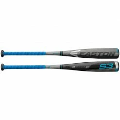 New Easton S3 SL17S310B Senior League Baseball Bat 2 3/4" Black/SilverB