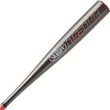 Louisville Slugger New Louisville Assault SLAS14-RR Senior League Baseball Bat Gray/Red Baseball Bats