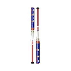 Louisville Slugger New DeMarini SSUSA Larry Carter Signature 16 Slow Pitch Bat Blue/Red/White